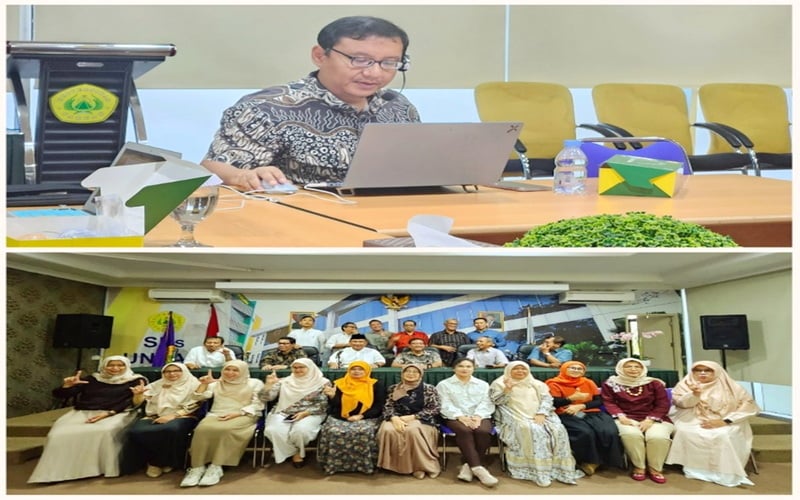 Pelatihan Penyusunan Karya Ilmiah Berbasis AI di Sekolah Pascasarjana Unpak