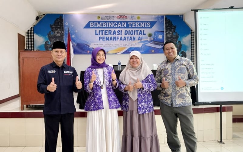Universitas Pakuan Berbagi Pemanfaatan AI bagi Guru PAUD Kabupaten Bogor